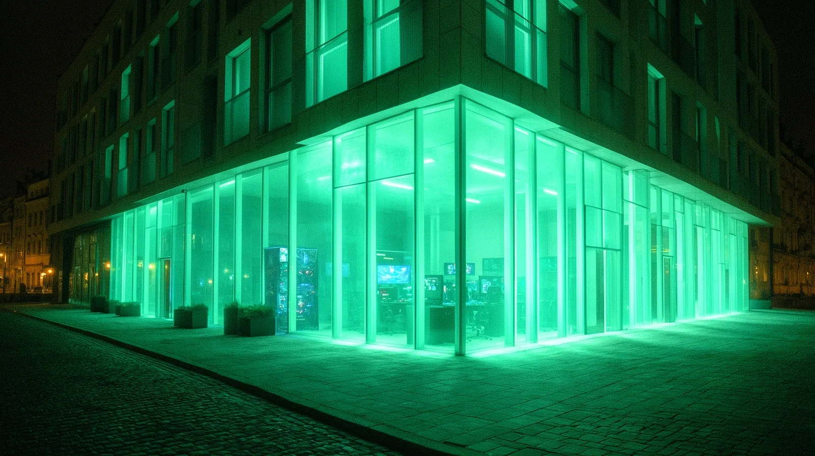 Kraków nocą